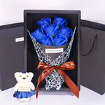 Forever Bloom Rose & Bear Gift Box