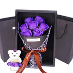 Forever Bloom Rose & Bear Gift Box